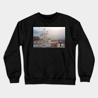 Grand Father and Child Crewneck Sweatshirt